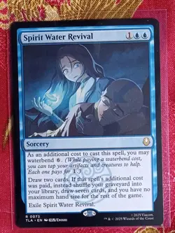 Spirit Water Revival Magic The Gathering Avatar: The Last Airbender MTG rare - Image 1