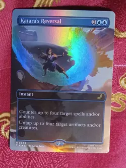 FOIL EXTENDED Katara's Reversal Avatar: The Last Airbender Magic The Gathering - Image 1