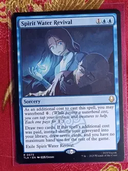 Spirit Water Revival Avatar: The Last Airbender Magic The Gathering MTG blue - Image 1