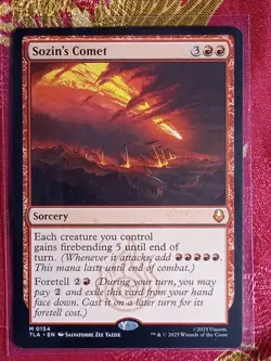Sozin's Comet Avatar: The Last Airbender Magic The Gathering MTG MYthic Red Rare - Image 1