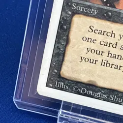 1x MTG Demonic Tutor - Revised Edition (3ED) - Magic the Gathering - Image 4