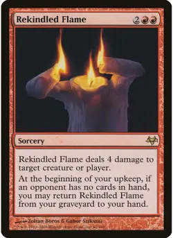 Rekindled Flame 61 MTG NM - Eventide - Image 1