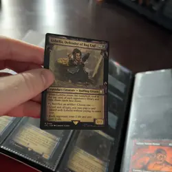 Lobelia, Defender of Bag End (Showcase Scrolls) MTG LOTR Not Foil - Image 1