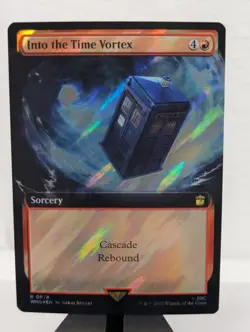 Into the Time Vortex (Extended Art) (Surge Foil) - Universes Beyond: Doctor Who - Image 1