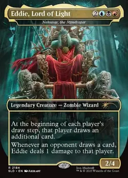 Nekusar, the Mindrazer "Eddie, Lord of Light" - Extended Art SLD NM MTG - Image 1