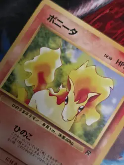 Ponyta No.077 Rocket Gang Common Pokemon Card - Image 2