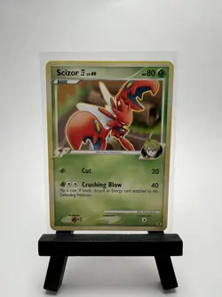 Pokemon Scizor 48/111 Rising Rivals Regular Uncommon. Moderately Played. - Image 1