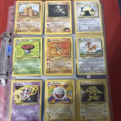 Pokemon TCG WOTC Bundle x 9 Cards Base Set 1999 Vintage all rare - Image 1