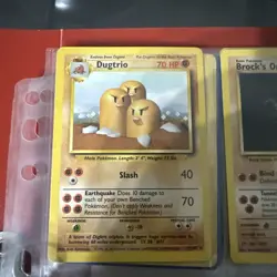 Pokemon TCG WOTC Bundle x 9 Cards Base Set 1999 Vintage all rare - Image 2