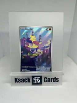 Pokemon TCG S&V White Flare Mienfoo Illustration Rare 133/086 English - Image 1