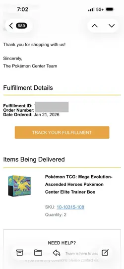 PRESALE Pokemon Center Mega Evolution Ascended Heroes ETB - Image 5