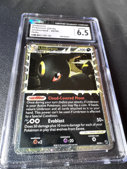Umbreon pokemon - 2010 - Undaunted - 86/90 - Holo - CGC 6.5 - Image 1