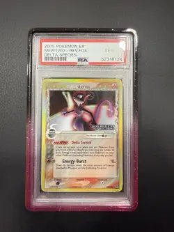 Pokemon Mewtwo Delta Species 12/113 Reverse Foil Holo Rare PSA 10 GEM MT - Image 3
