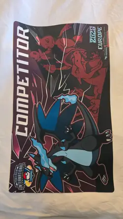 Pokemon - Mega Charizard X Play Mat [EUIC London 2026 Competitor Exclusive] - Image 1