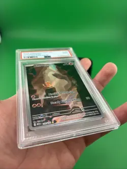 2023 POKEMON MEW EN-151 ILLUSTRATION RARE #168 CHARMANDER PSA 9 - Image 3