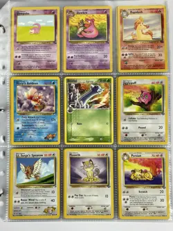 Pokemon Card Collection VTG Binder Holo Rare 1st E-Reader WoTC Cyndaquil Pidgeot - Image 5