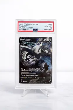 Pokemon 2022 Lugia V 186/195 Alt Art Silver Tempest GEM MINT PSA 10 - Image 1