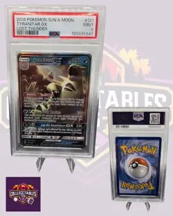 PSA 9 - Tyranitar GX 121/214 Sm-Lost Thunder Holo - Pokemon - Image 1