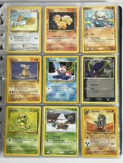 Pokemon Card Collection VTG Binder Holo Rare 1st E-Reader WoTC Ninetales Haunter - Image 3