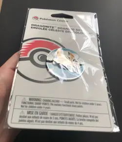 Dragonite Soaring Sky Spinning Pin Scenes Pokemon Centre Badge Metal 2022 NEW - Image 5