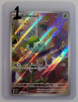 Bulbasaur 143/142 Sv07: Pokemon Stellar Crown Holo NM (1 of 2) - Image 3
