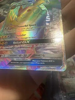 Pokemon TCG Raichu GX Rainbow- Shining Legends Mint Condition- 75/73 - Image 3