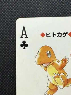 Pokemon Charmander Ace of Clubs Green Venusaur Deck Playing Card Poker Nintendo - Image 2