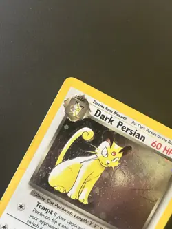 Pokemon Dark Persian Holo Promo TCG Card 17/53 Wotc Promo Stage 1 2000 - Image 2