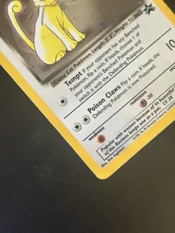 Pokemon Dark Persian Holo Promo TCG Card 17/53 Wotc Promo Stage 1 2000 - Image 5