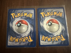 French Vintage Pokemon Card Set Charmander 46/102 + Dark Hypno 26/82 1st Edition - Image 2