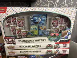 Pokemon TCG 151 Blooming Waters Premium Collection Brand New Sealed - Image 1