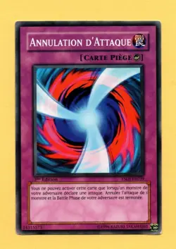 Konami Yu-Gi-Oh! n° 14315573 - Annulation d'attaque - YSDJ-FR039 - Image 1