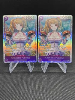 (2) Lot 2025 One Piece PRB02 The Best Vol. 2 Charlotte Pudding #PRB02-010 SR - Image 1