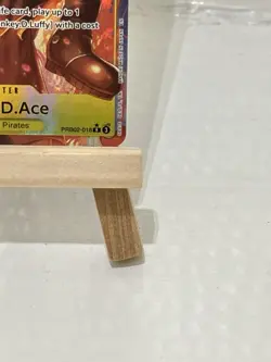 ONE PIECE TCG THE BEST vol.2 PRB02-018 P-R Portgas D. Ace NM Pack Fresh! - Image 4