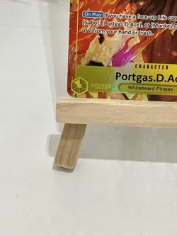 ONE PIECE TCG THE BEST vol.2 PRB02-018 P-R Portgas D. Ace NM Pack Fresh! - Image 5