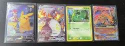 🔥 Pokemon Charizard VMAX Mega EX Pikachu V Treecko Card Lot 🔥 - Image 1