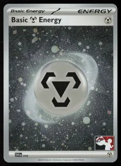 Pokemon Basic Metal Energy - (Cosmos Holo) 016 Prize Pack Series Cards - NM - Image 1