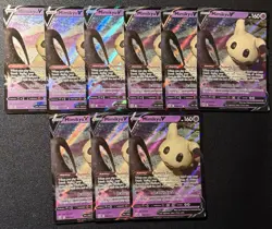 Pokemon SWSH Battle Styles Mimikyu V 062/163 Lot of 9 Ultra Rare Cards NM-Mint - Image 1