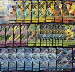Pokemon TCG Eeveelutions V Lot of 34 Cards Flareon Vaporeon Jolteon NM-Mint - Image 3