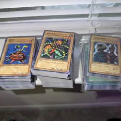 Lot of 520 Korean Blue Eyes White Dragon LOBK Yu-Gi-Oh! Cards & 50 English Cards - Image 1