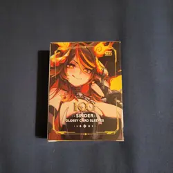 Gamersupps, Vcard Rising Stars Elemental Card Sleeves (Sinder) - Image 1