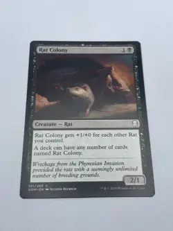 Rat Colony - Dominaria - MTG - COM - Magic The Gathering - Image 2