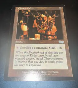 **MTG 1X Claws of Gix X1 NM+ - NP Urza's Saga Uncommon - SellbyCyn - - Image 1