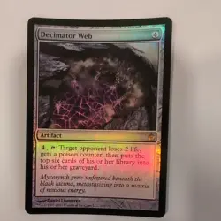Decimator Web Foil LP Mirrodin Besieged MBS MTG English FREE SHIPPING - Image 1