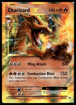 Charizard EX 12/108 XY - Evolutions Pokemon Card | NM - Image 1