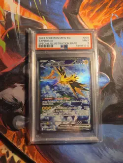 2023 Pokemon SV 151 Zapdos ex Special Illustration Rare 202/165 PSA 9 Mint WOW - Image 1