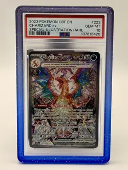 Pokemon TCG Charizard EX Obsidian Flames Sir No.223/197 PSA 10 - Image 1