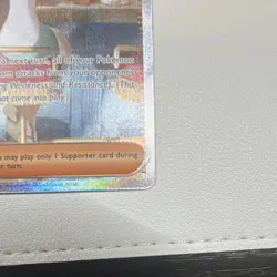 Pokemon Jasmine's Gaze 245/191 Trainer Full Art Holo Special Illustration Rare - Image 5