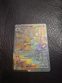 Alakazam ex S&V 151 Full Art/SIR English Pokemon Card 201/165. 📈💥🥄 - Image 2