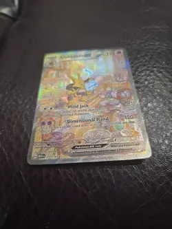 Alakazam ex S&V 151 Full Art/SIR English Pokemon Card 201/165. 📈💥🥄 - Image 3